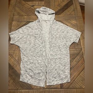 Mudd Women's Hooded Open-Front Cardigan